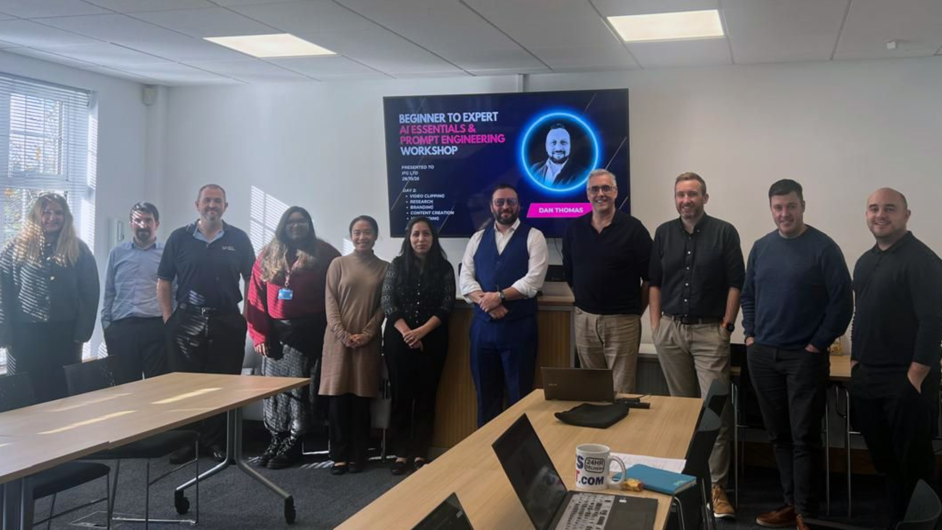 Dan Thomas - "Human-led, AI-enhanced" Storyteller & Technologist - IFGL 2-day AI Training workshop